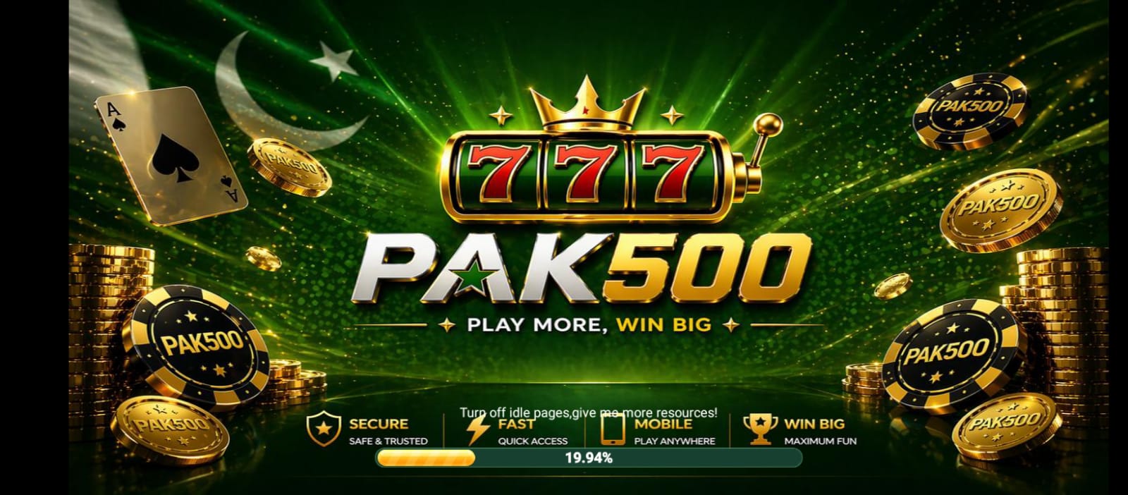 Pak500 game